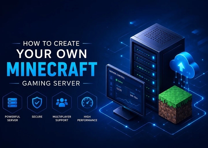 create minecraft gaming server