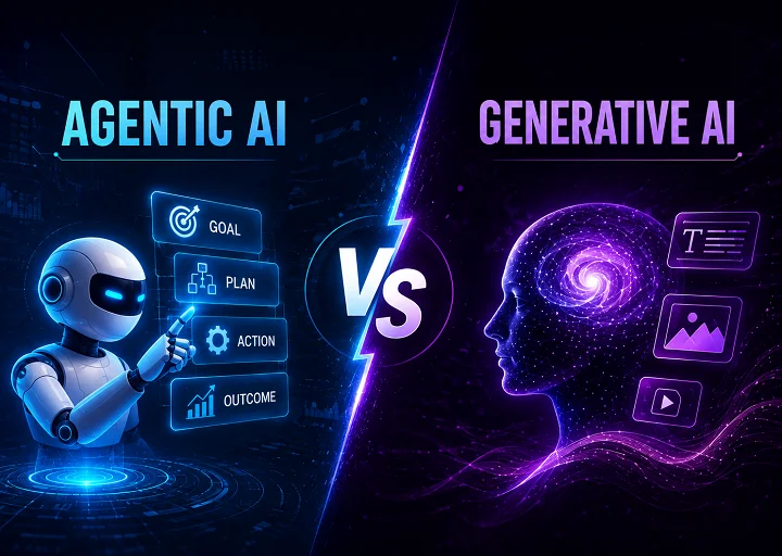 Agentic AI vs Generative AI